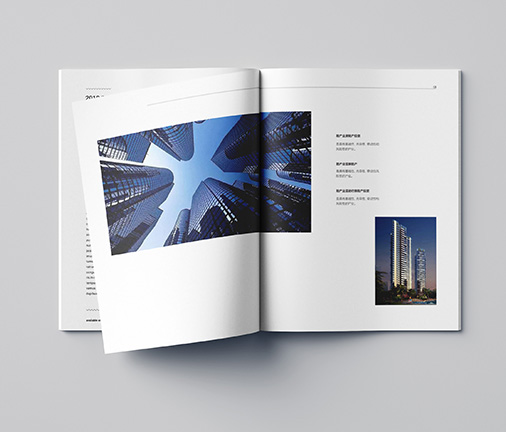 画册设计-城市曙光地产画册效果图