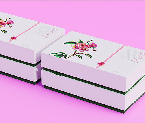 兰州苦水玫瑰包装礼盒设计
